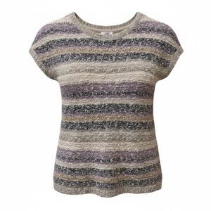 J Jill textured short sleeve sweater, XSP